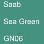 Preview: Saab, Sea Green, GN06.